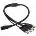 Cable 1 a 4 DC para cámara de seguridad Cable 1 a 4 DC para cámara de seguridad