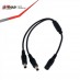 Cable 1 a 2 DC para cámara de seguridad Dahua Cable 1 a 2 DC para cámara de seguridad Dahua