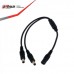 Cable 1 a 2 DC para cámara de seguridad Dahua