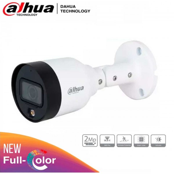 Camara IP Bullet Dahua 2mp Poe Full Color
